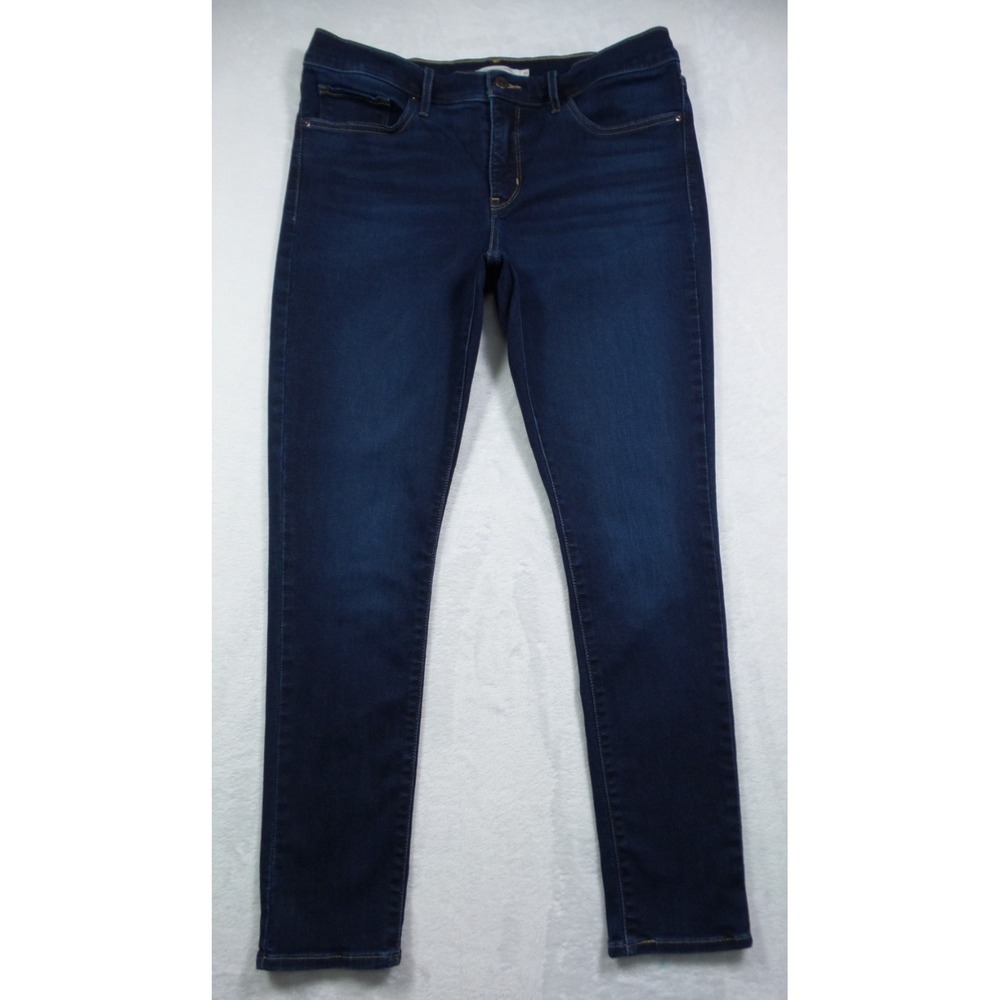Levis Jeans Womens Size 31 Blue Denim 311 Shaping Skinny Mid Rise Stretch Dark